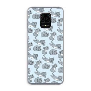 Poezen: Xiaomi Redmi Note 9 Pro Transparant Hoesje