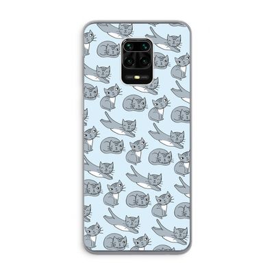 Poezen: Xiaomi Redmi Note 9 Pro Transparant Hoesje