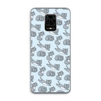 Poezen: Xiaomi Redmi Note 9 Pro Transparant Hoesje