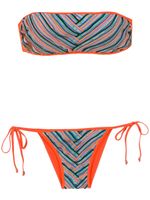 Amir Slama printed bikini set - Jaune - thumbnail