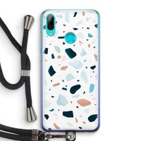 Terrazzo N°13: Huawei P Smart (2019) Transparant Hoesje met koord