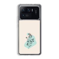 Violets are blue: Xiaomi Mi 11 Ultra Transparant Hoesje