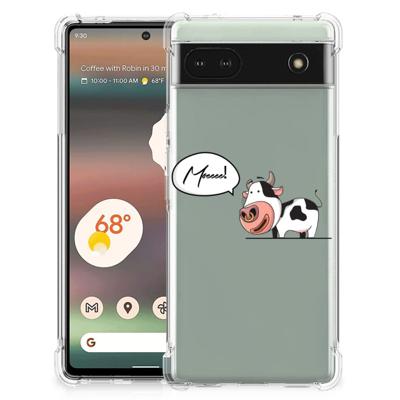 Google Pixel 6A Stevig | Bumper Hoesje | Cow Google Pixel 6A Stevig | Bumper Hoesje | Cow