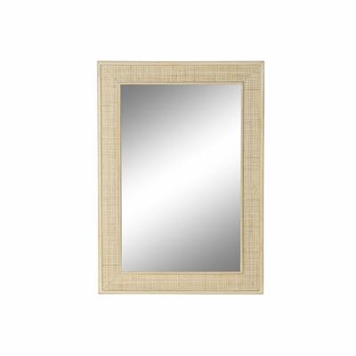 Wandspiegel DKD Home Decor Multicolour Natuurlijk Hout Vintage Scandi 70,5 x 2,5 x 100,5 cm