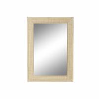 Wandspiegel DKD Home Decor Multicolour Natuurlijk Hout Vintage Scandi 70,5 x 2,5 x 100,5 cm