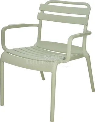 Ambiance Loungestoel Kunststof Groen