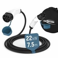 Ansmann 1900-0117 oplaadkabel voor elektrische voertuigen Zwart Type 2 3 5 m - thumbnail