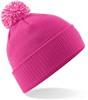 Beechfield CB450 Snowstar® Beanie - Fuchsia/Off White - One Size