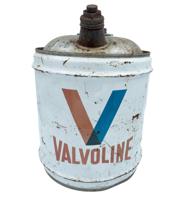 Valvoline 5 Gallon Olieblik Origineel Vintage