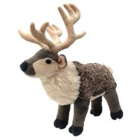 Wild Republic Pluche rendier knuffel - knuffel rendier - 34 cm - Pool dieren knuffel