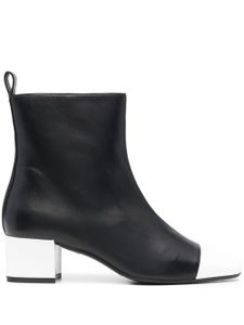 Carel Paris bottines Estime 50mm en cuir - Noir