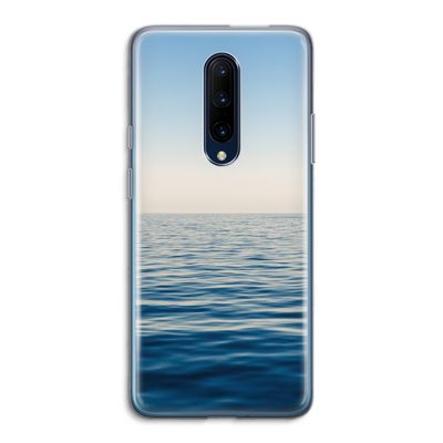 Water horizon: OnePlus 7 Pro Transparant Hoesje