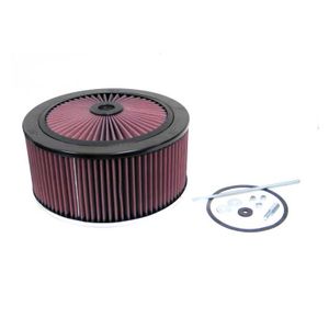 K&N 130mm flens, 11'' diameter, 159mm Hoogte met X-Stream deksel (66-3130) 663130