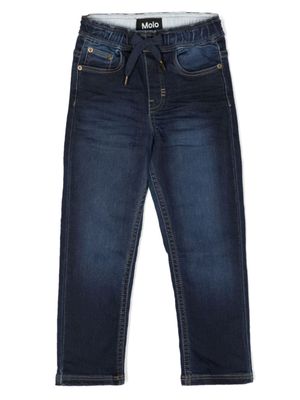 Molo jean Augustino à coupe droite - Bleu