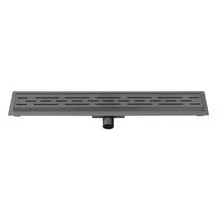 Douchegoot Best Design Moya Met Flens 80x7x6.7cm Gunmetal