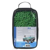 Pro Plus Aanhangernet - groen - 150 x 270 cm - afdekken - elastisch