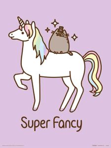 Pusheen Super Fancy Art Print 30x40cm