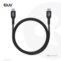 CLUB3D USB2 Type-C Bi-Directional Cable, Data 480Mb,PD 240W(48V/5A) EPR M/M 2m USB IF GECERTIFICEERD - thumbnail