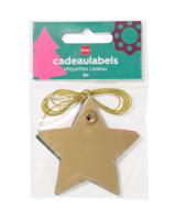 HEMA Cadeaulabels ster