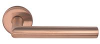 Deurkruk BASICS LB2-19 EN1906/3 geveerd op rozet - PVD mat brons - thumbnail