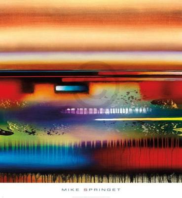 Kunstdruk Mike Springet - Lightfast I 61x66cm
