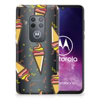 Motorola One Zoom | Siliconen Case | Icecream