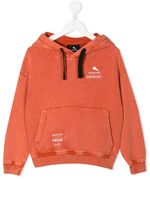 Mauna Kea hoodie à logo imprimé - Orange