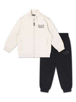 Emporio Armani Kids Trainingspak met logoprint - Beige
