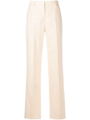 Burberry pantalon Lottie à coupe droite - Tons neutres