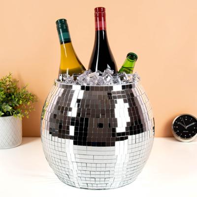 Discobal ijsemmer - Zilver