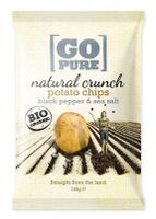 Go Pure Canyon Chips Zwarte Peper & Zeezout Go Pure Canyon Chips Zwarte Peper & Zeezout
