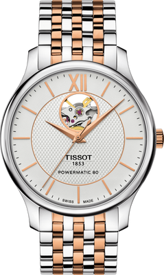 Horlogeband Tissot T0639072203801A / T063907 / T605043232 Roestvrij staal (RVS) Bi-Color