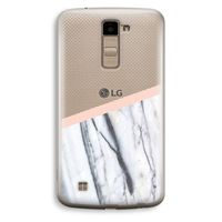 A touch of peach: LG K10 (2016) Transparant Hoesje