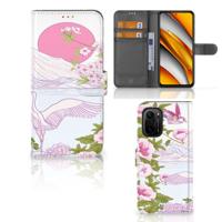 Poco F3 | Xiaomi Mi 11i | Telefoonhoesje | Met pasjeshouder | Bird Standing