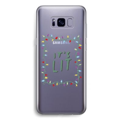 It's Lit: Samsung Galaxy S8 Plus Transparant Hoesje