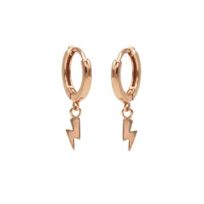 Karma Oorringen Hinged Hoops Lightning Rosé