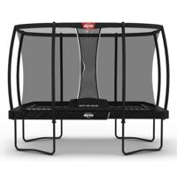 BERG Trampoline Ultim Champion met Veiligheidsnet Deluxe - 330 x 220 cm - Zwart - met Airflow PRO Springmat