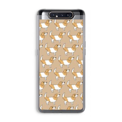 Doggy: Samsung Galaxy A80 Transparant Hoesje