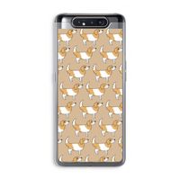Doggy: Samsung Galaxy A80 Transparant Hoesje