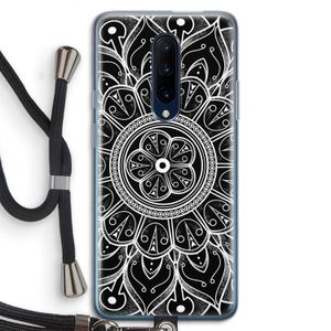 Roses Are Red: OnePlus 7 Pro Transparant Hoesje met koord