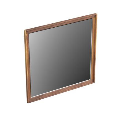 Spiegel Forzalaqua Reno 2.0 Vierkant 80x80 Cm Noten Pure Walnut