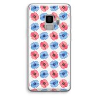 Klaproosjes: Samsung Galaxy S9 Transparant Hoesje