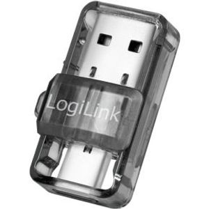 LogiLink BT0054 bluetooth ontvanger Grijs Transparant
