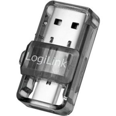 LogiLink BT0054 bluetooth ontvanger Grijs Transparant