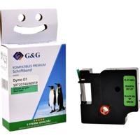 G&G Labeltape Tekstkleur: Zwart