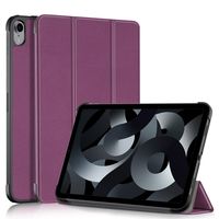 Lunso - iPad 10 (2022) - Tri-Fold Bookcase hoes - Paars
