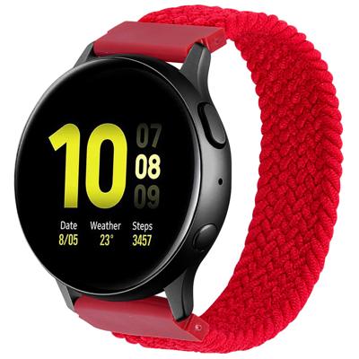 Garmin Vivoactive / Vivomove Nylon Gevlochten Solo Band - Rood