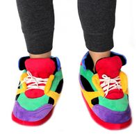 Pantoffels/sloffen clownschoenen/sneakers voor kinderen XS maat 29-33 XS  - - thumbnail