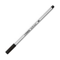 Stabilo pen 68 brush 46 - zwart