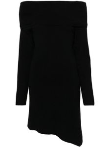 Claudie Pierlot robe en maille à col roulé - Noir